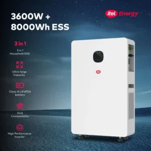iTel All-in-One 3.6kW + 8kWh ESS