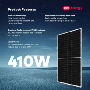 iTel 410W Solar Panel