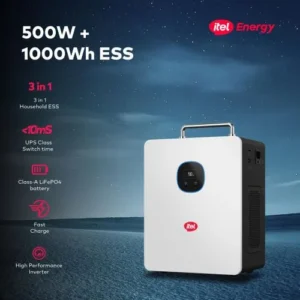 iTel All-in-One 500W + 1kWh ESS